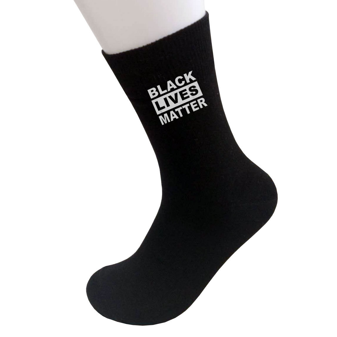 Black Black Lives Matters Life Is The Life Socks BLM Novelty Socks